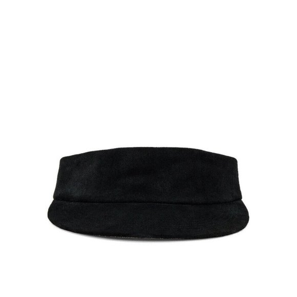 Fear of God Visor Hat Black Lamb Skin Leather - Picture 3 of 10